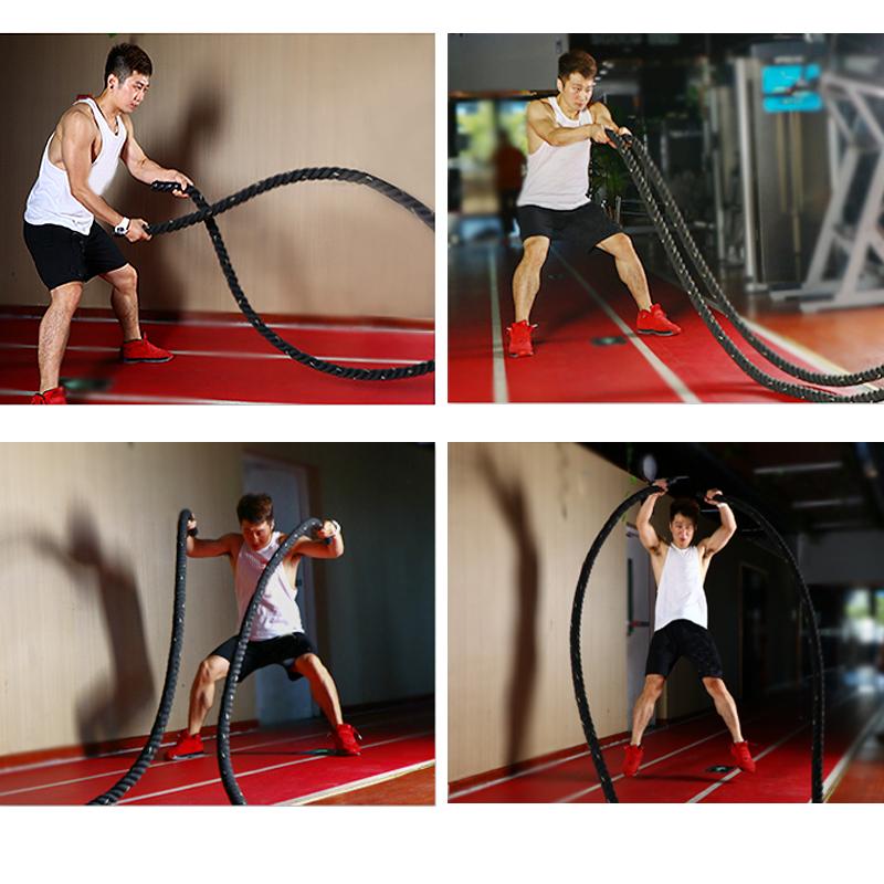 9M/12M/15M Phù Hợp Trận Dây Crossfit Nặng Tập Luyện Dây Tập Gym Nhà Tập Thể Hình Công Suất cải Thiện Strenght Đào Tạo Thiết Bị