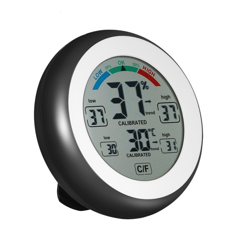 Nhiệt kế treo tường để bàn đo nhiệt độ, độ ẩm trong phòng model 3305F - Giao màu ngẫu nhiên