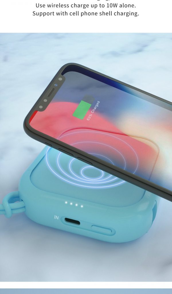 SẠC DỰ PHÒNG KIÊM SẠC KHÔNG DÂY MIPOW CUBE X 10000 PD 20W/WIRELESS CHARGER 10W - HÀNG CHÍNH HÃNG