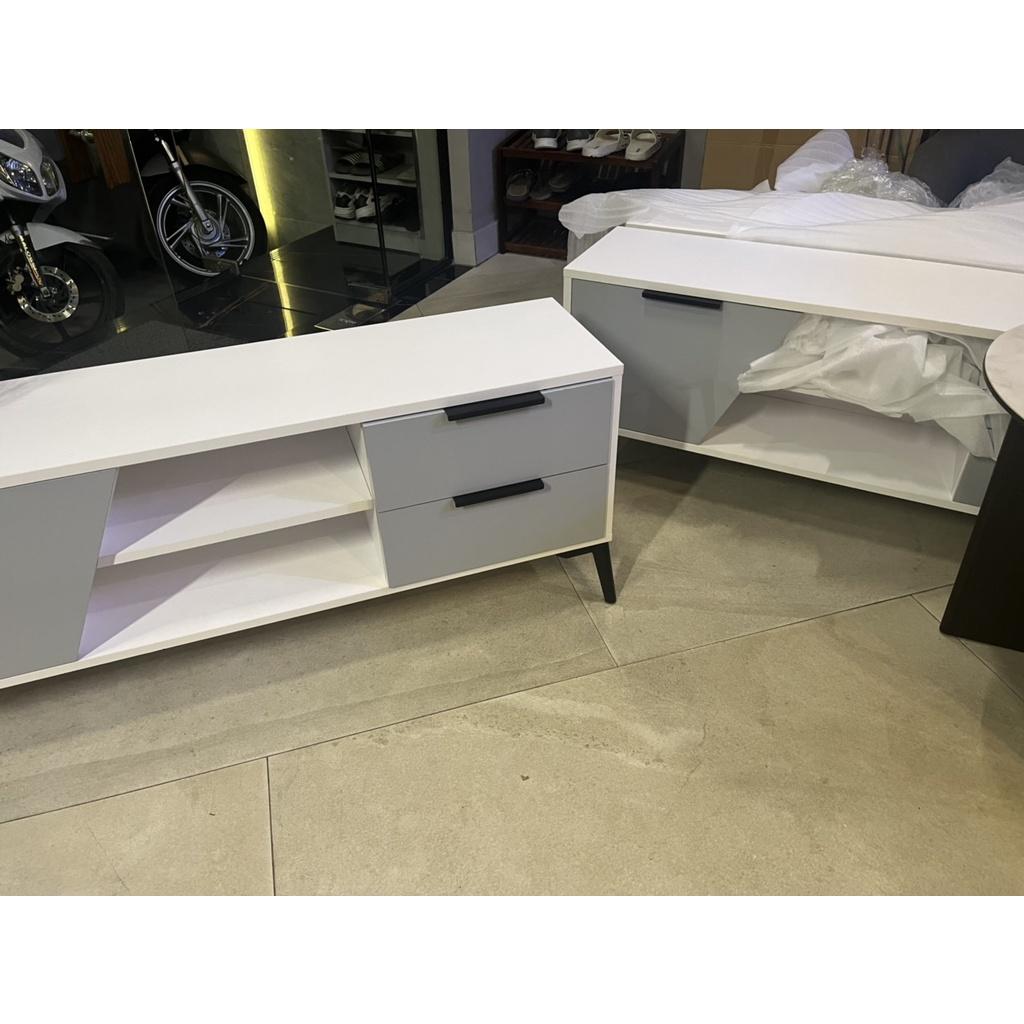 Kệ TV MDF Lõi xanh An Cường, phủ Acrylic gương bóng siêu đẹp