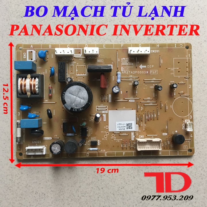 Bo mạch dành cho tủ lạnh PANASONIC INVERTER Lớn