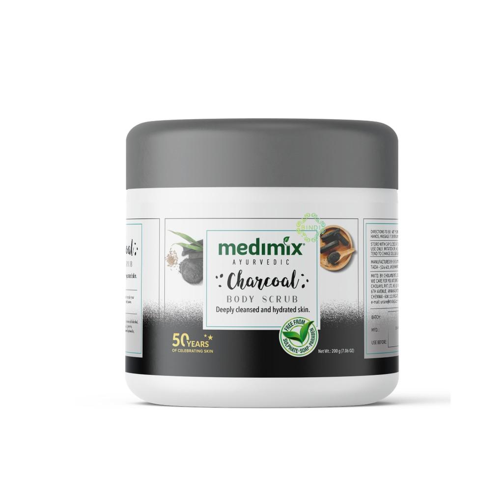 Tẩy tế bào chết cơ thể Medimix Ayurvedic thảo dược 200g