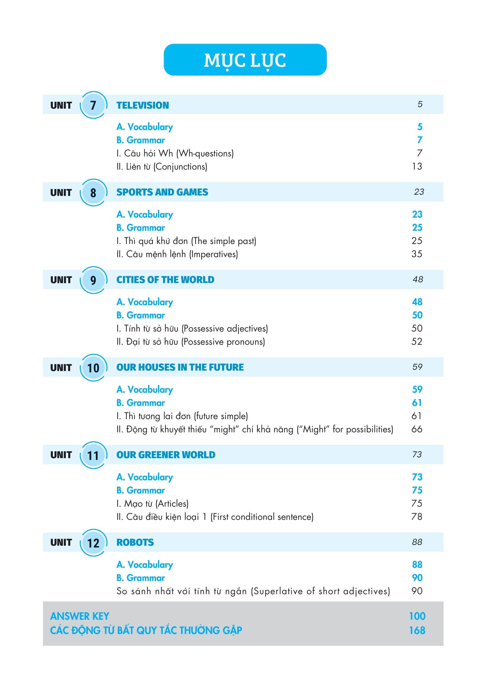 Luyện Chuyên Sâu Ngữ Pháp Và Bài Tập Tiếng Anh 6 - Tập 2 (Theo Chương Trình Global Success)