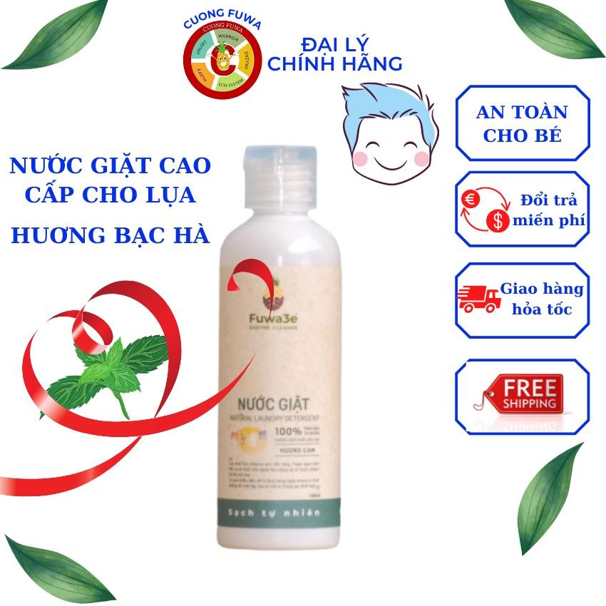 Nước Giặt Hữu Cơ Hương Bạc Hà Fuwa3e Cao Cấp 100ml Giặt Lụa ,An Toàn Cho Bé, CUONG FUWA SHOP