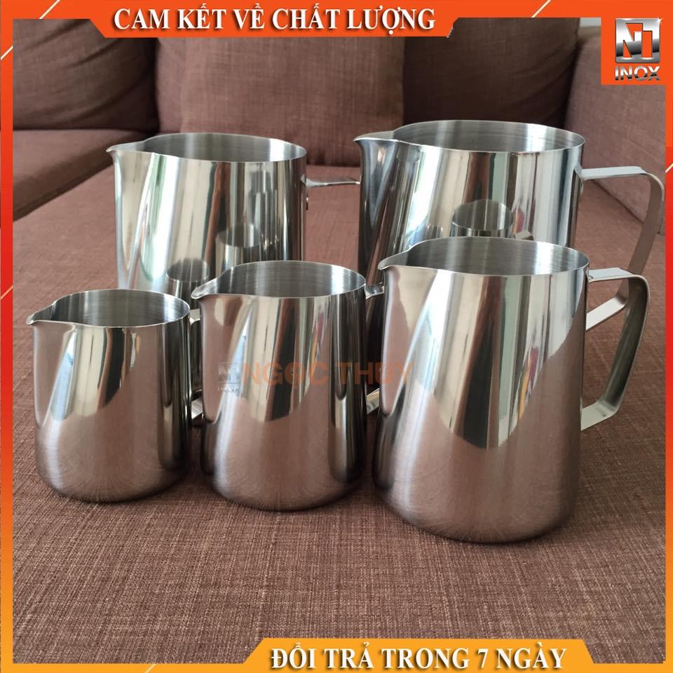 Ca sữa inox không nắp