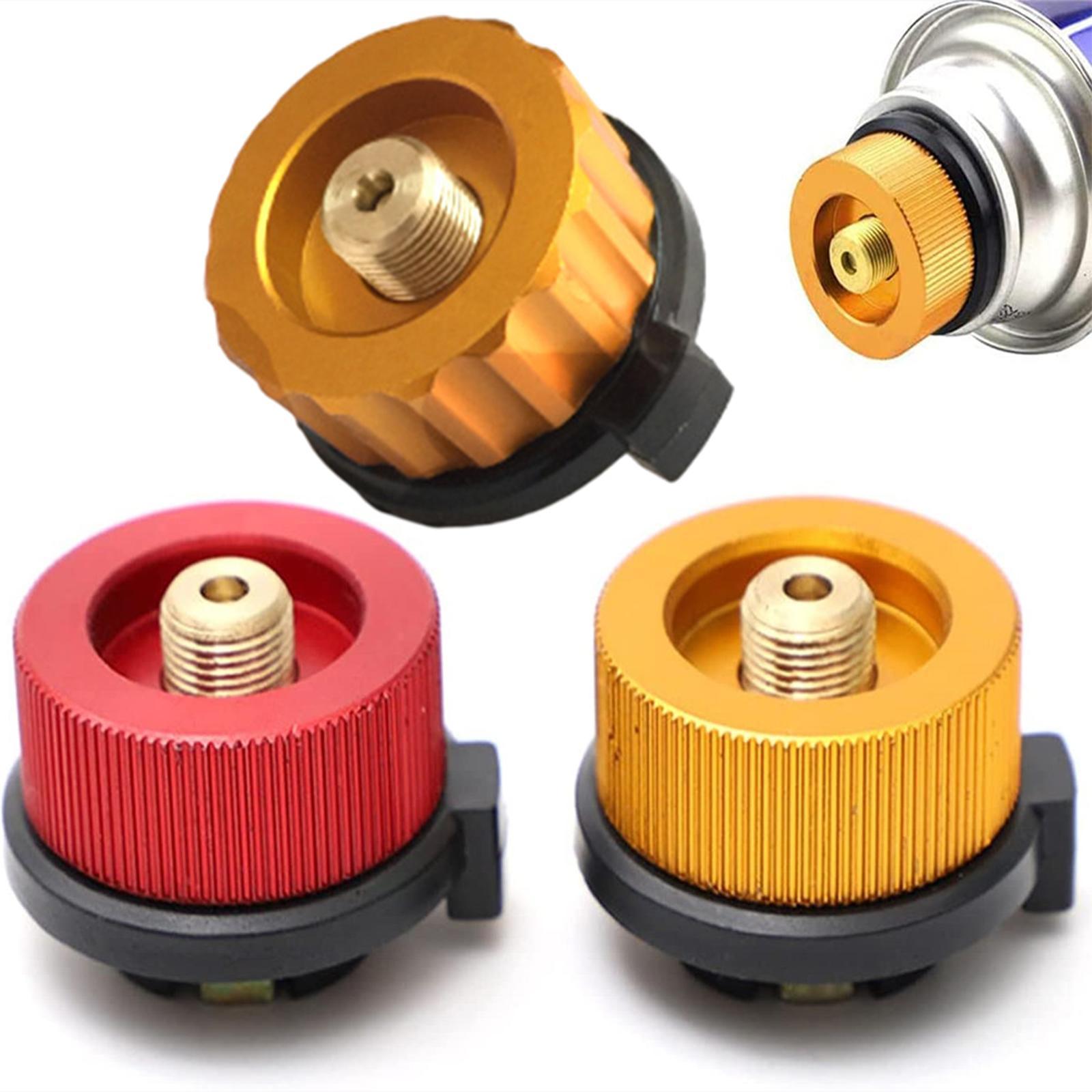 3Pcs Camping Gas Stove Adapter Connector Adapter Lightweight for Picnic Camping Hiking