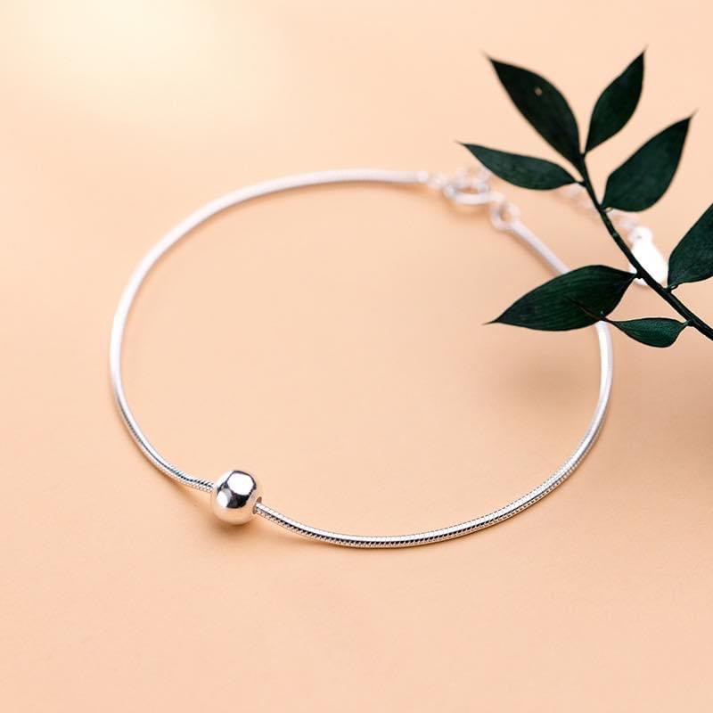 Lắc tay phối bi bạc cao cấp YN JEWELRY