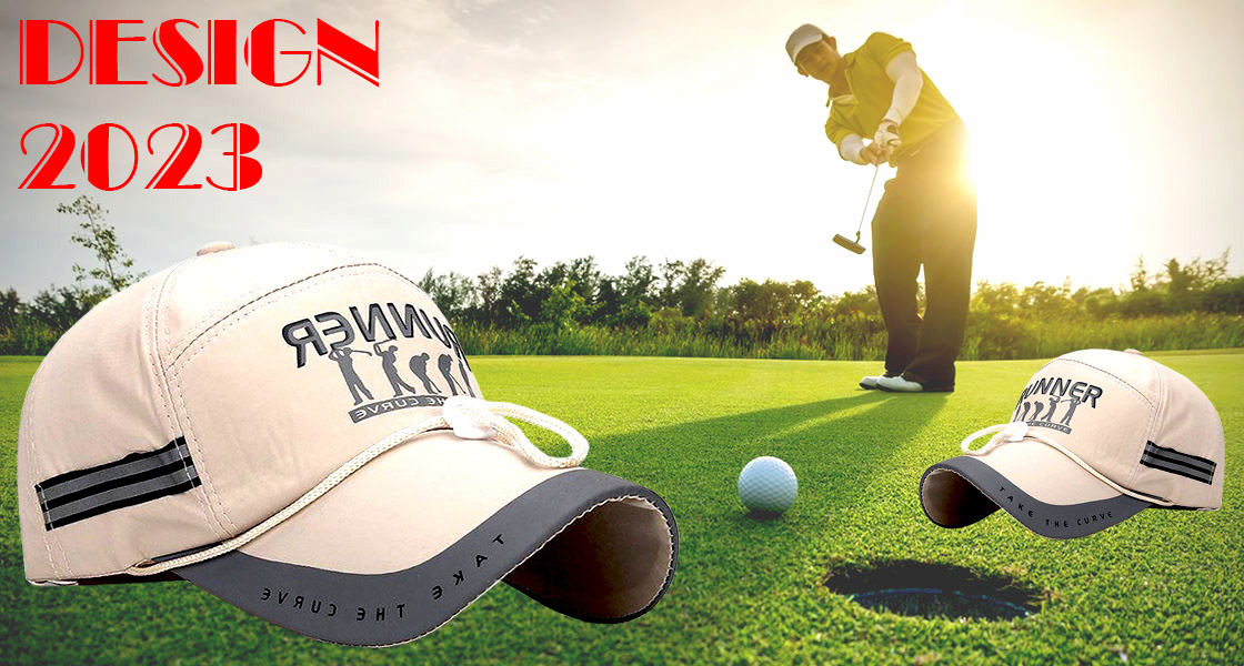 DESIGN 2023 - MŨ LƯỠI TRAI ĐÁNH GOLF THỜI TRANG NAM NỮ - nón chơi golf nam nữ- HÀNG MÙA HÈ THOÁNG KHÍ CHUYÊN DỤNG CHO NGƯỜI CHƠI GOLF - Mũ Chơi Golf Mùa Hè - Thể Thao Ngoài Trời 