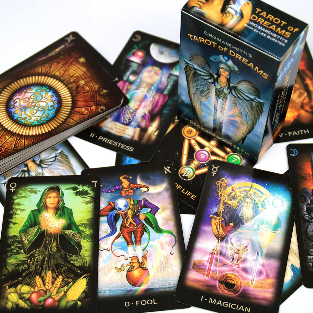 Bài Tarot Of Dreams Tarot Tiên Tri Cao Cấp Đá Thanh Tẩy