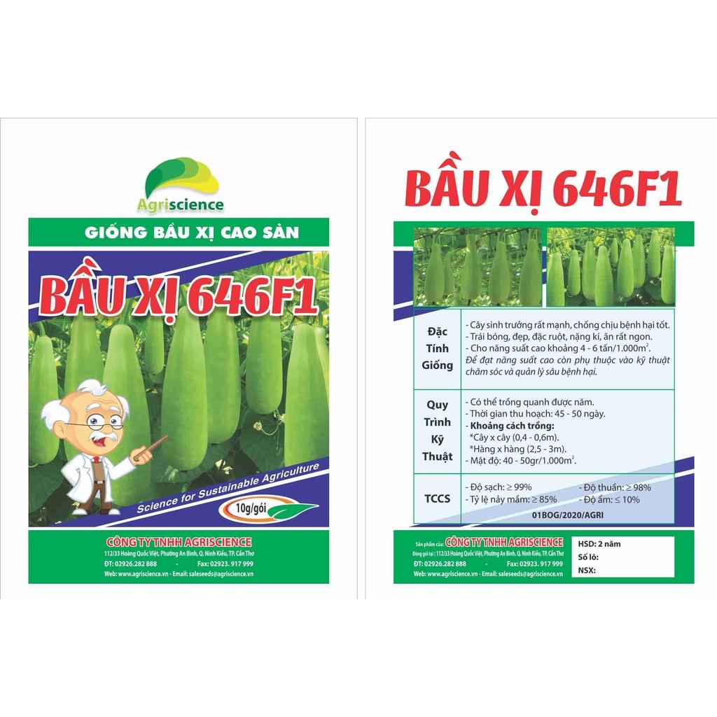 HẠT GIỐNG BẦU XỊ 646F1 -