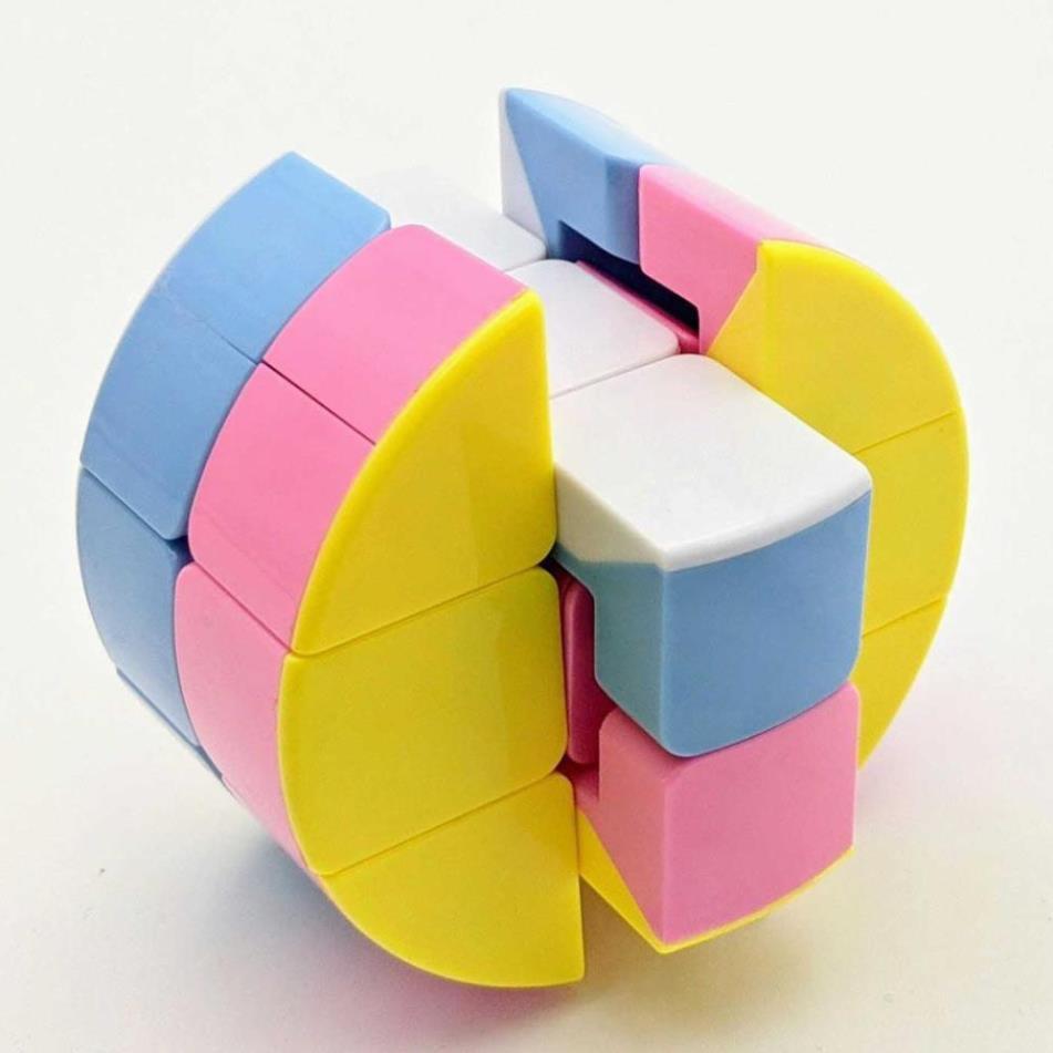 Rubik Cylinder 3x3x2 - Rubik biến thể hình trụ