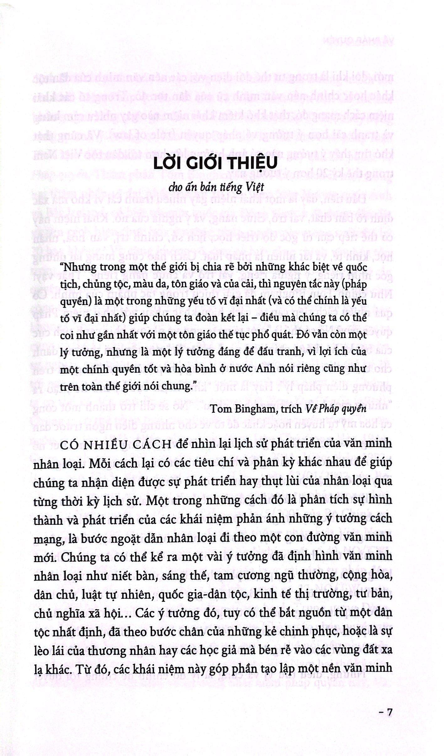 Về Pháp Quyền