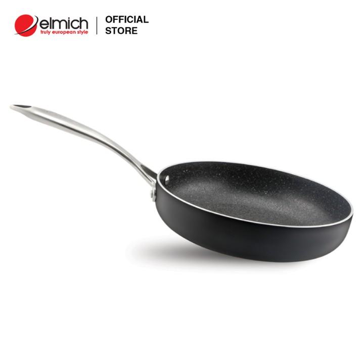 Chảo vân đá tự nhiên chống dính Elmich Opal EL-380 Size 20-24-26-28cm