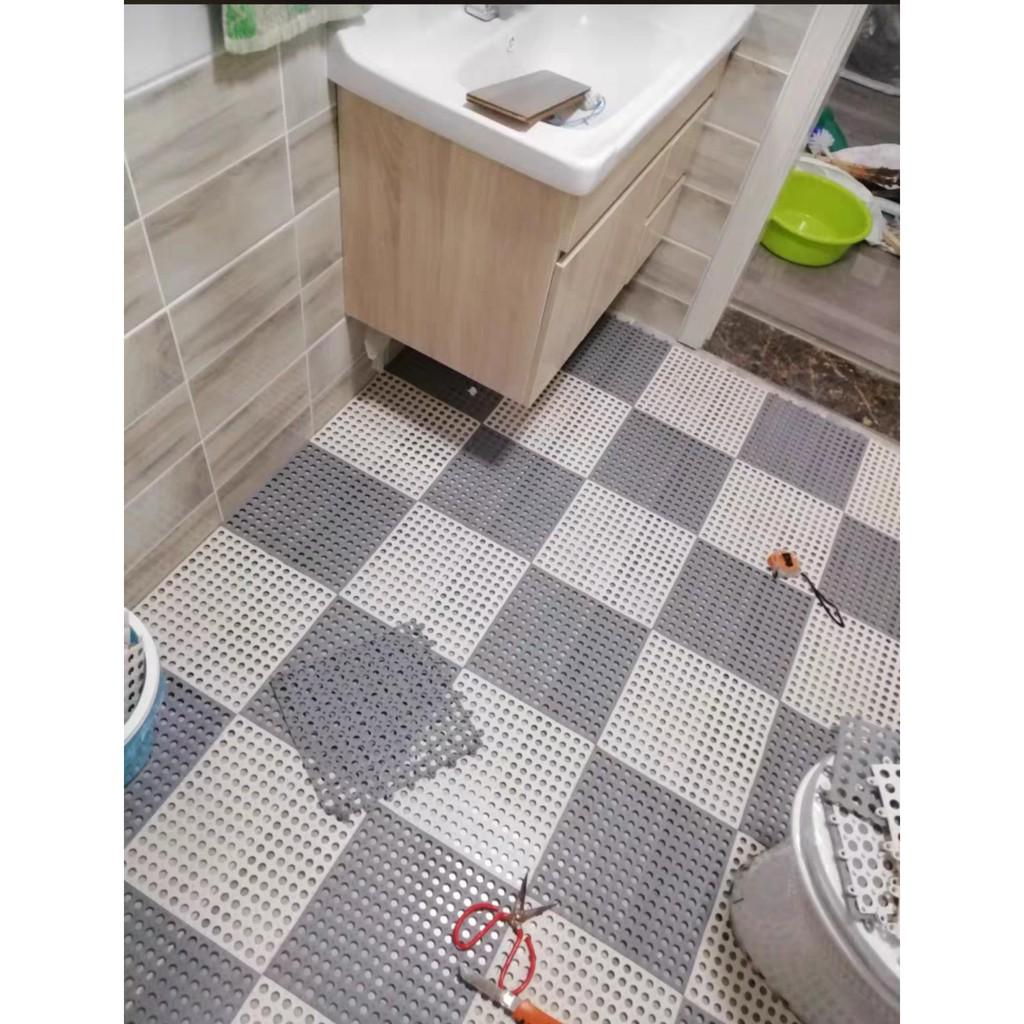 Thảm nhựa chống trơn trượt té ngã trong nhà tắm nhà vệ sinh, hàng chính hãng mềm dẻo