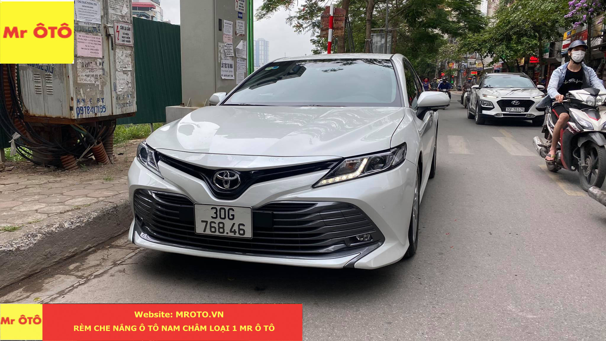 Rèm Che Nắng 2 Cánh Trước Xe Toyota Camry 2019-2021Hàng Loại 1.Cam Kết Chuẩn Khít Theo Xe