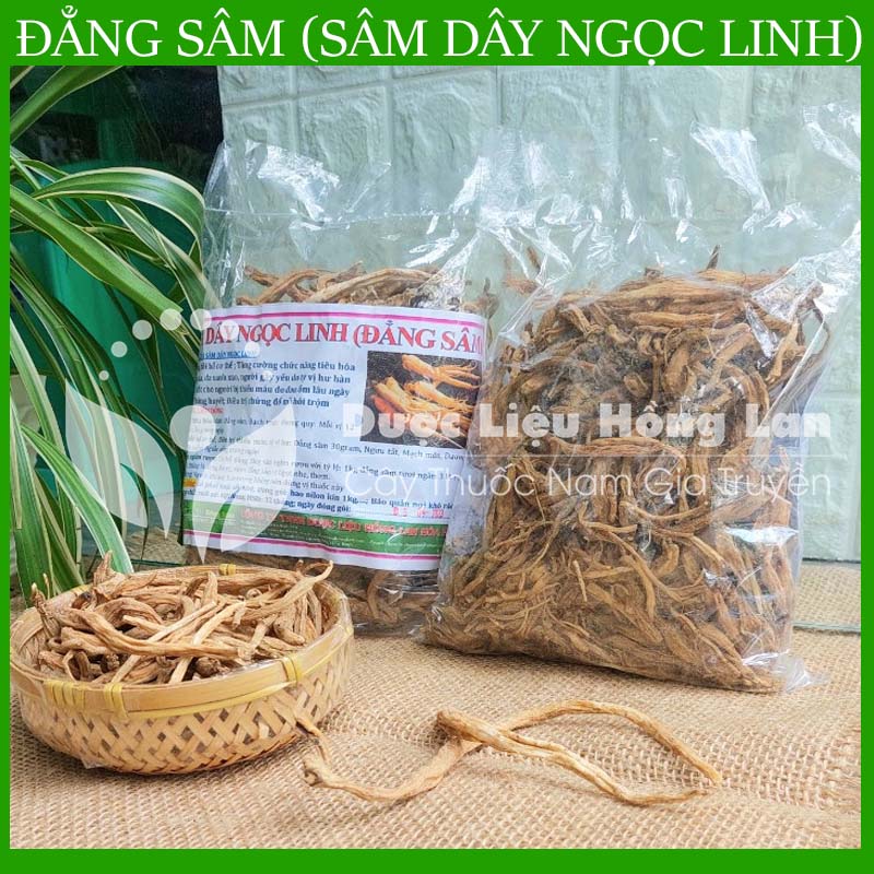 Sâm Dây Ngọc Linh khô đóng gói 1kg