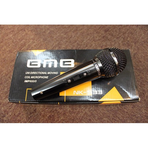 Micro dây BMB 533 karaoke cao cấp - Micro dùng cho karaoke gia đình