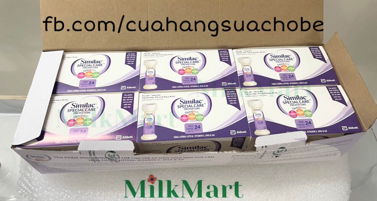 Sữa nước Similac Special Care 24 thùng 48 ống - dành cho trẻ sinh non nhẹ cân