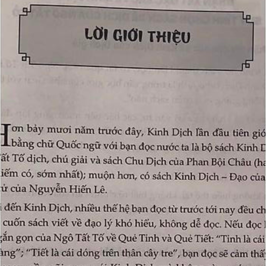 Kinh Dịch Trọn Bộ (Tái Bản)