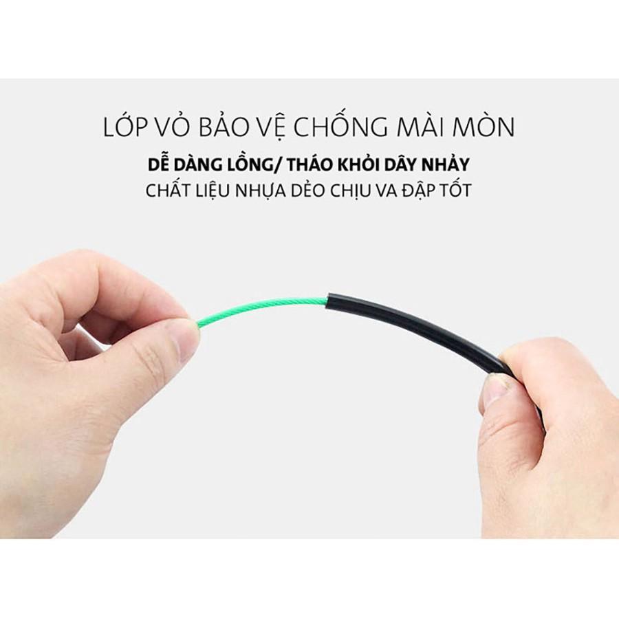 Dây Nhảy Thể Dục Tay Nắm Hợp Kim Nhôm Chính Hãng AOLIKES Cao Cấp