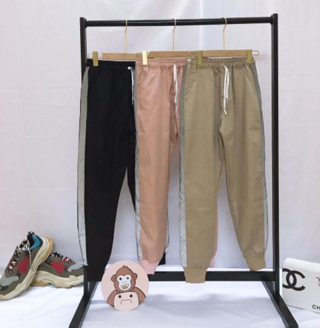 Quần jogger kaki phản quang