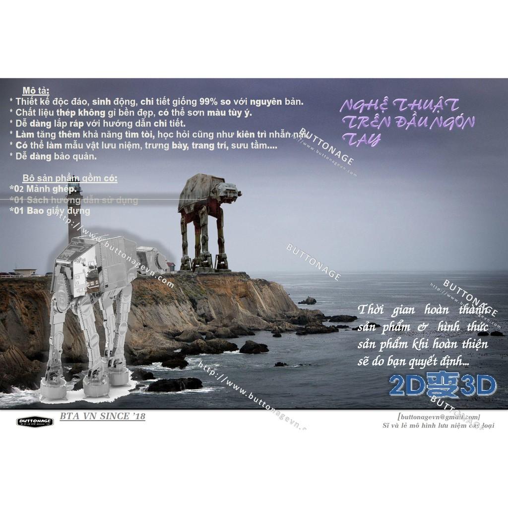 Mô Hình Lắp Ráp 3d Robot Chuyên Chở AT-AT