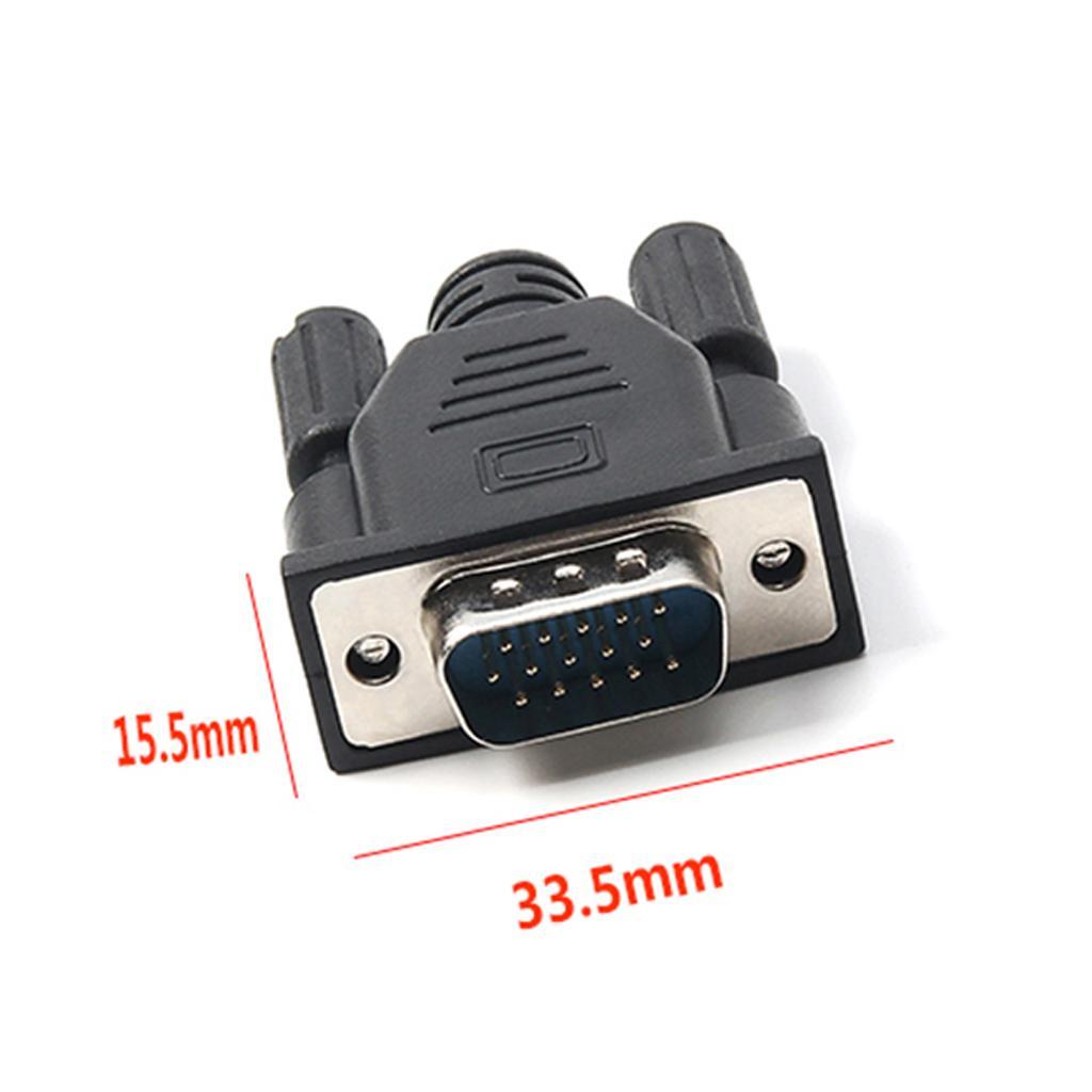 VGA  Display Adapter -Plug   Display Lock