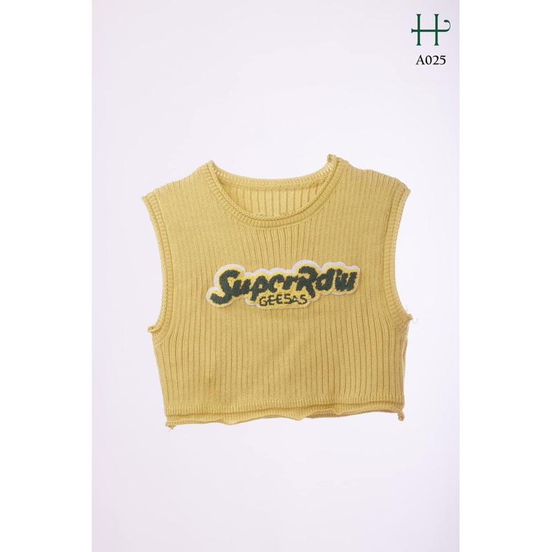 Áo thun croptop len thể thao năng động - A25