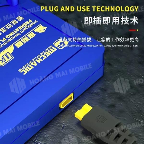 Bộ đế nhiệt tách main iPhone X đến 14 Pro Max MECHANIC iT3 Pro