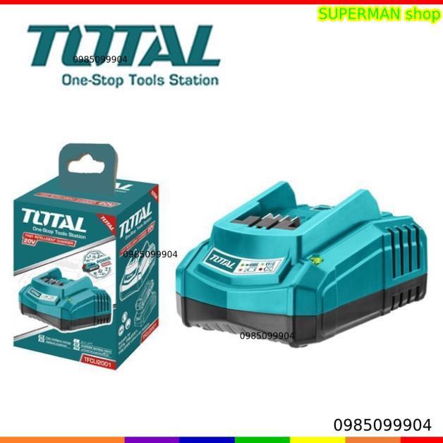 Sạc pin 20v Total TFCLI2001 INGCO FCLI2001 (CÓ THỂ DÙNG CHUNG)