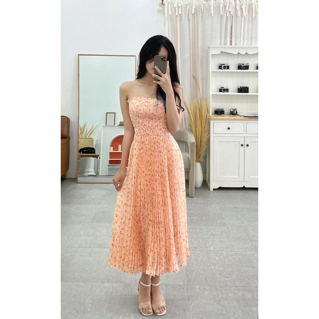TIELA Đầm váy xếp ly hai dây-Jolie Dress