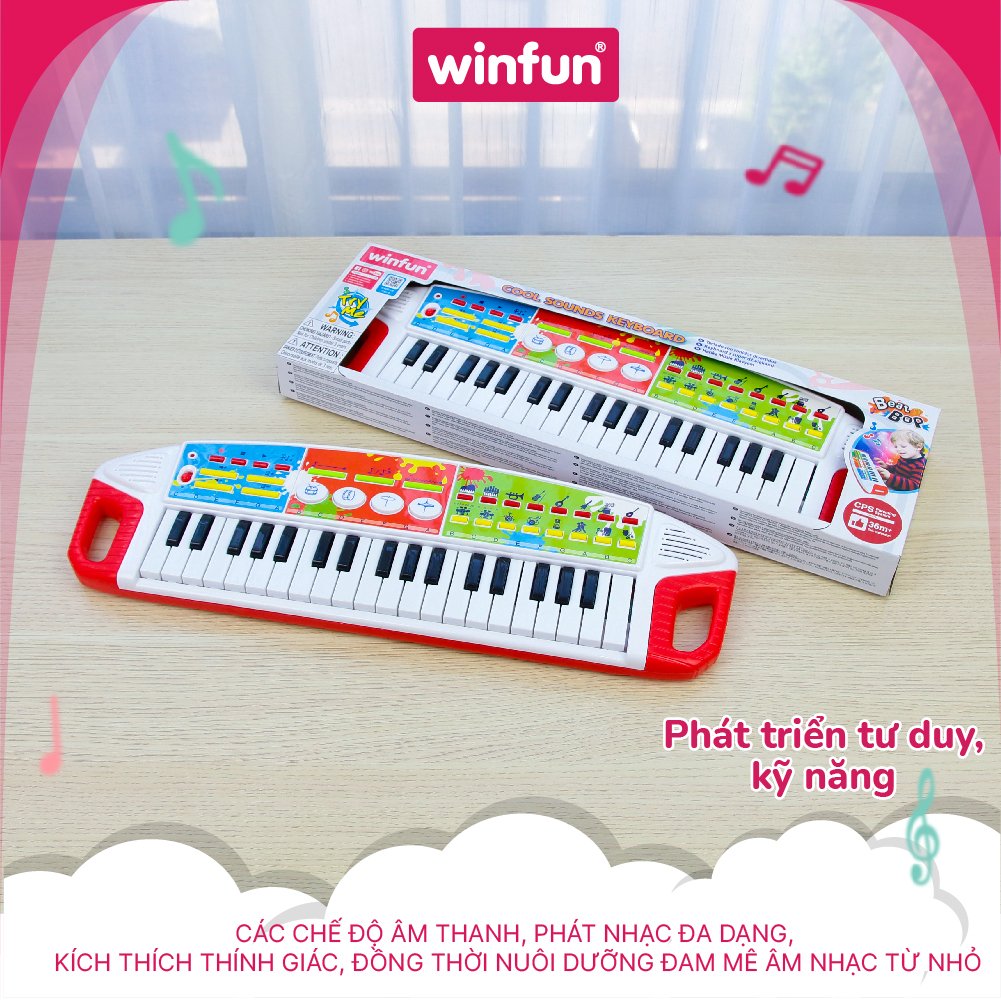 Đàn Beat Bop vui nhộn Winfun 2509 - đồ chơi phát triển năng khiếu cho bé