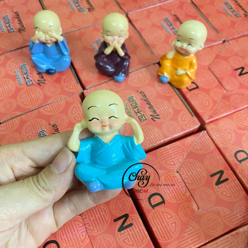 Set 4 Tượng Phật Phong Thủy, 4 Tượng Tứ Không Hàng Đẹp