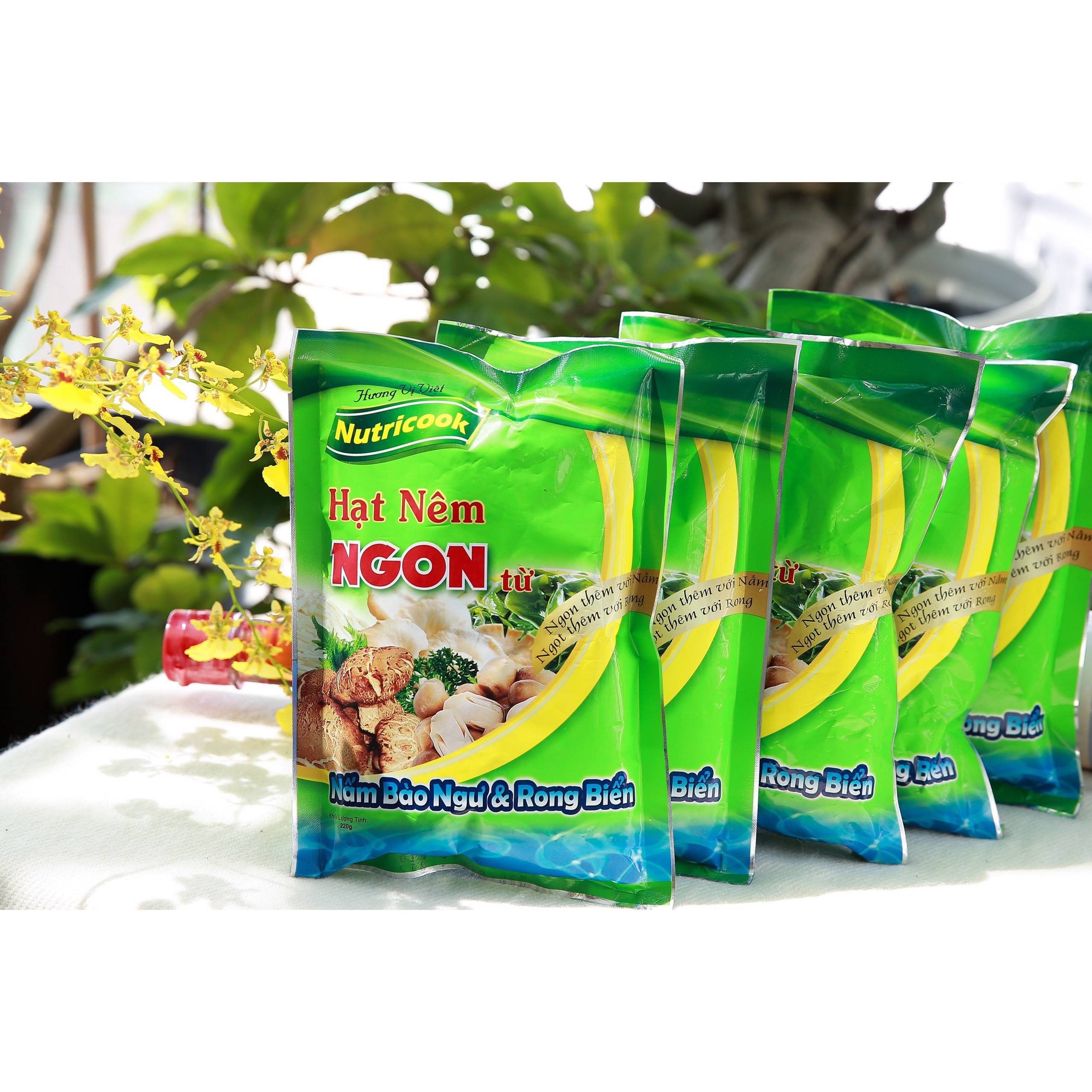 Hạt Nêm nấm hương &amp; bào ngư rong biển NUTRICOOK