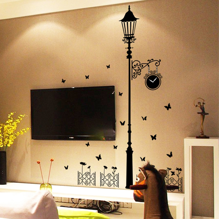 Decal Dán Tường Trụ Điện Binbin PK129 (180 x 100 cm)