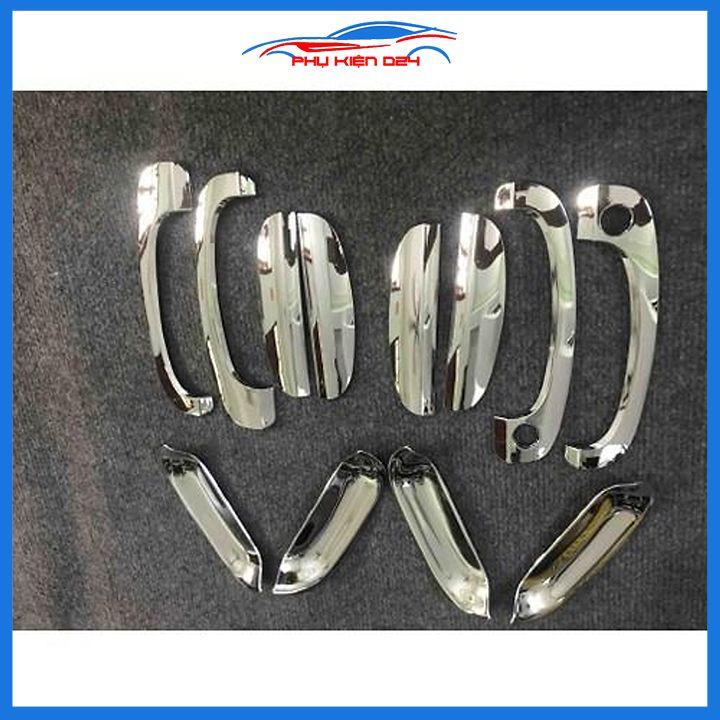 Ốp tay hõm mạ crom Getz 2008+ sáng bóng chống trầy bảo vệ cửa xe ô tô