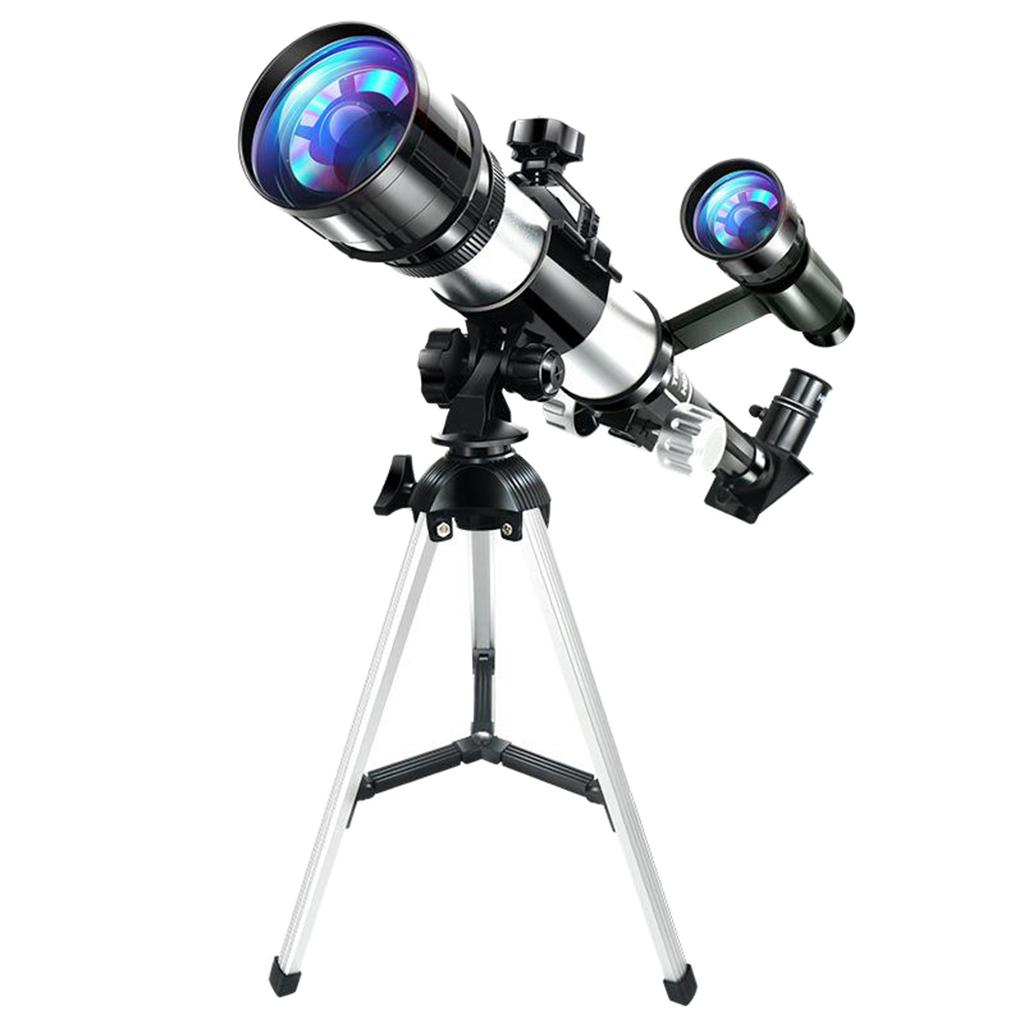 70 Mm HD Astronomical Reflector Telescope Monocular Set And Tripod Moon Filter for Adults Children