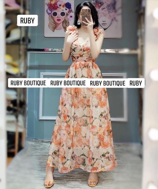 Hàng Có Sẵn Maxi hoa 2 dây 590