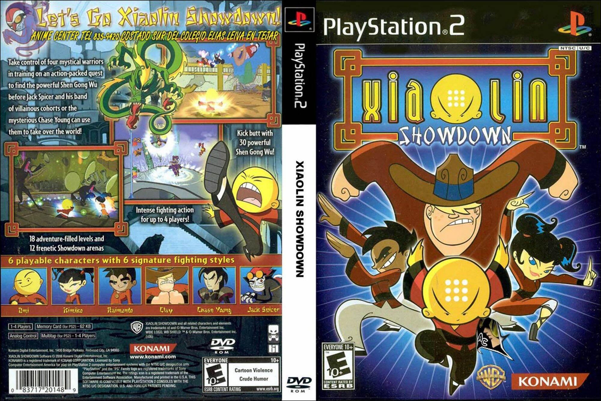 [HCM]Game ps2 xiaolin showdown