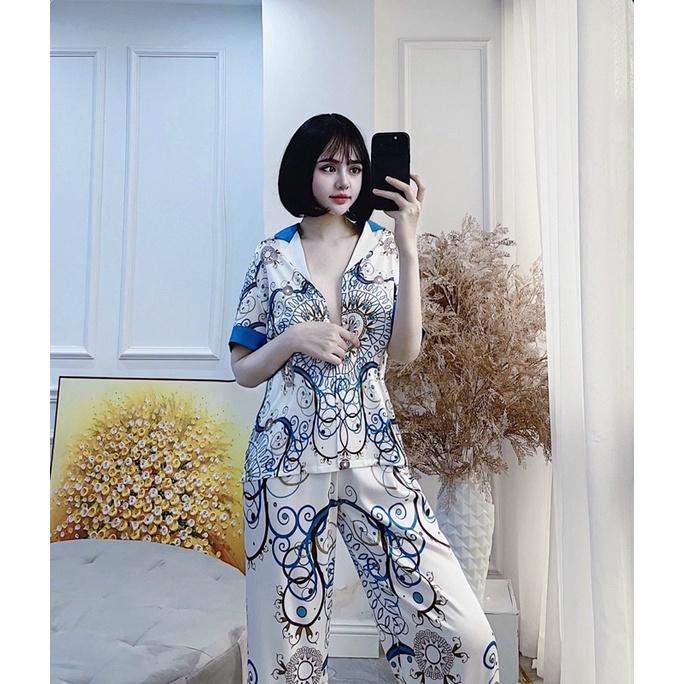 BỘ PYJAMA HOẠ TIẾT 011 CLC- HÀNG QC CAO CẤP