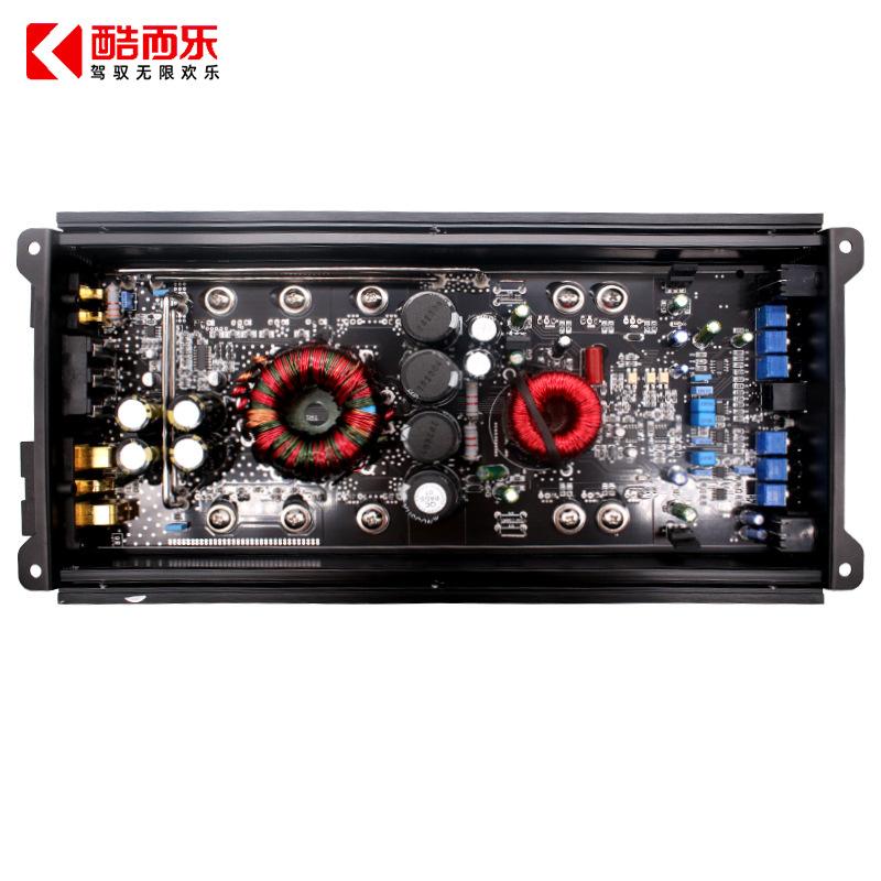 Bộ khuếch đại âm thanh xe hơi công suất cao đặc biệt đẩy bass siêu nặng lưu vực sửa đổi xe đơn kênh D bộ khuếch đại xe hơi