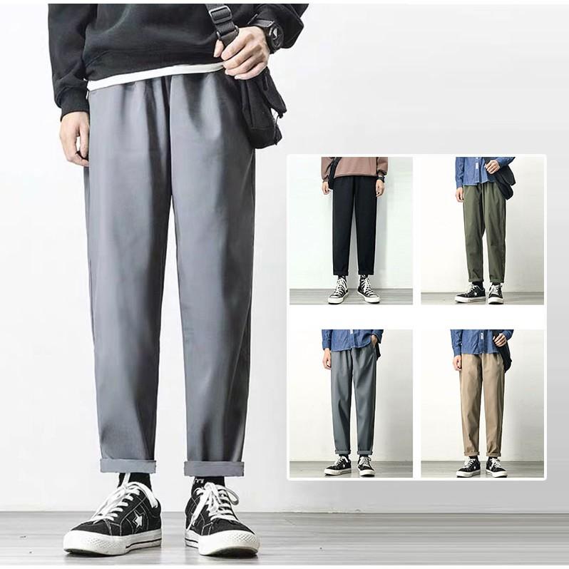 Quần Nam Kaki Basic Dáng Baggy Trơn Màu Phong Cách Trẻ Trung Thời Trang Zenko QUAN NAM 1000060