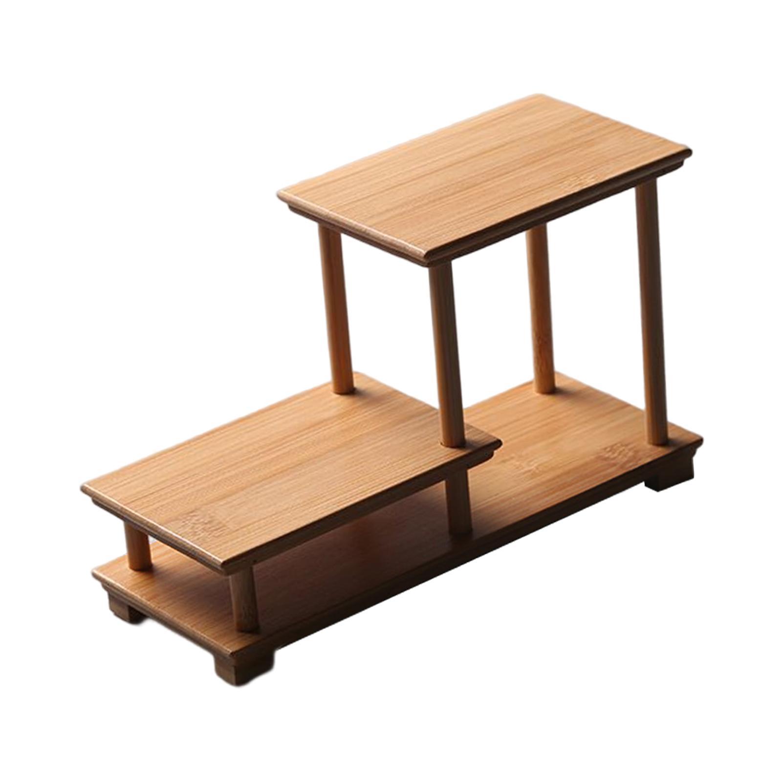 Spice Rack Storage Shelves Showcase Fixtures for Model Collectibles Cosmetic