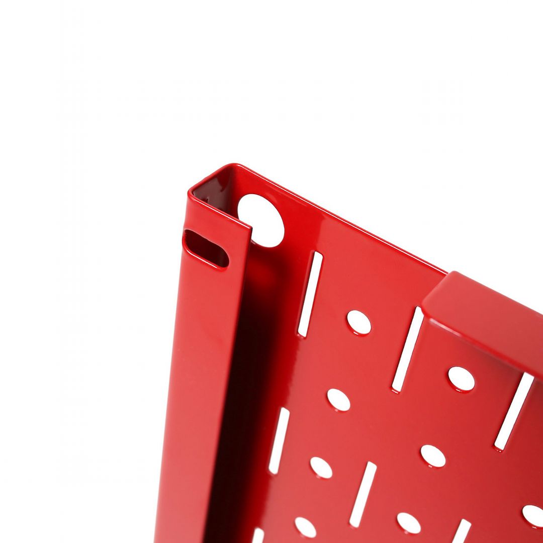 Bảng treo dụng cụ Pegboard vuông 40×40 – Đỏ