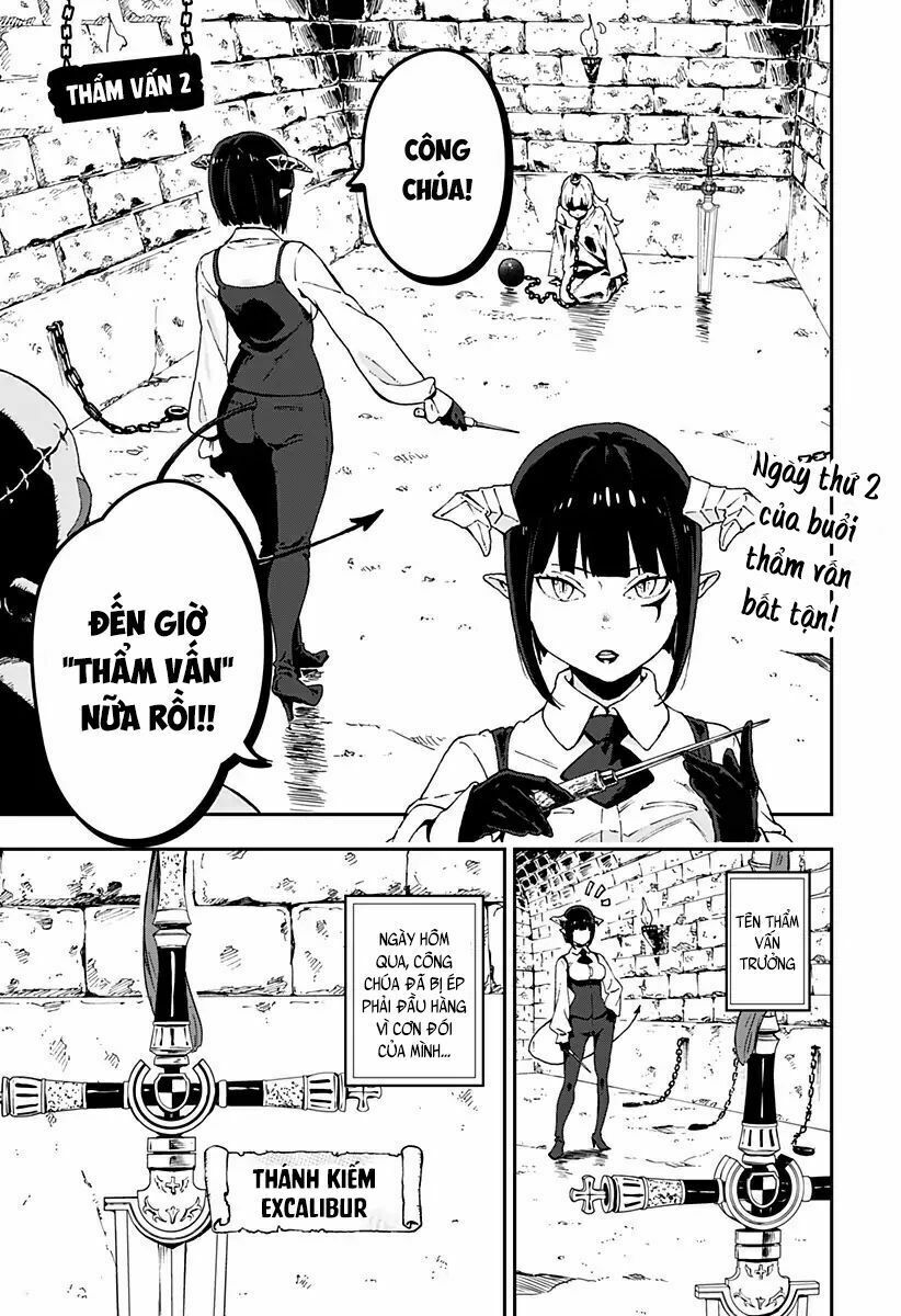 đến giờ "thẩm vấn" rồi, thưa công chúa! chapter 2 1