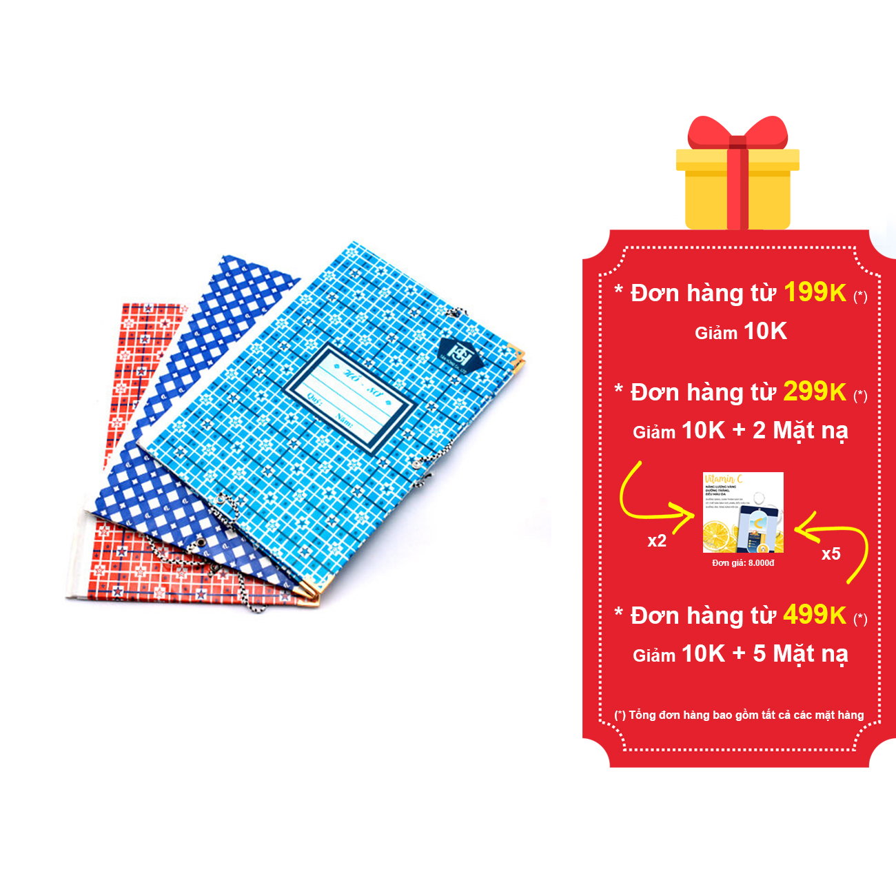 5 cái bìa giấy 3 dây si bóng loại dày 15F
