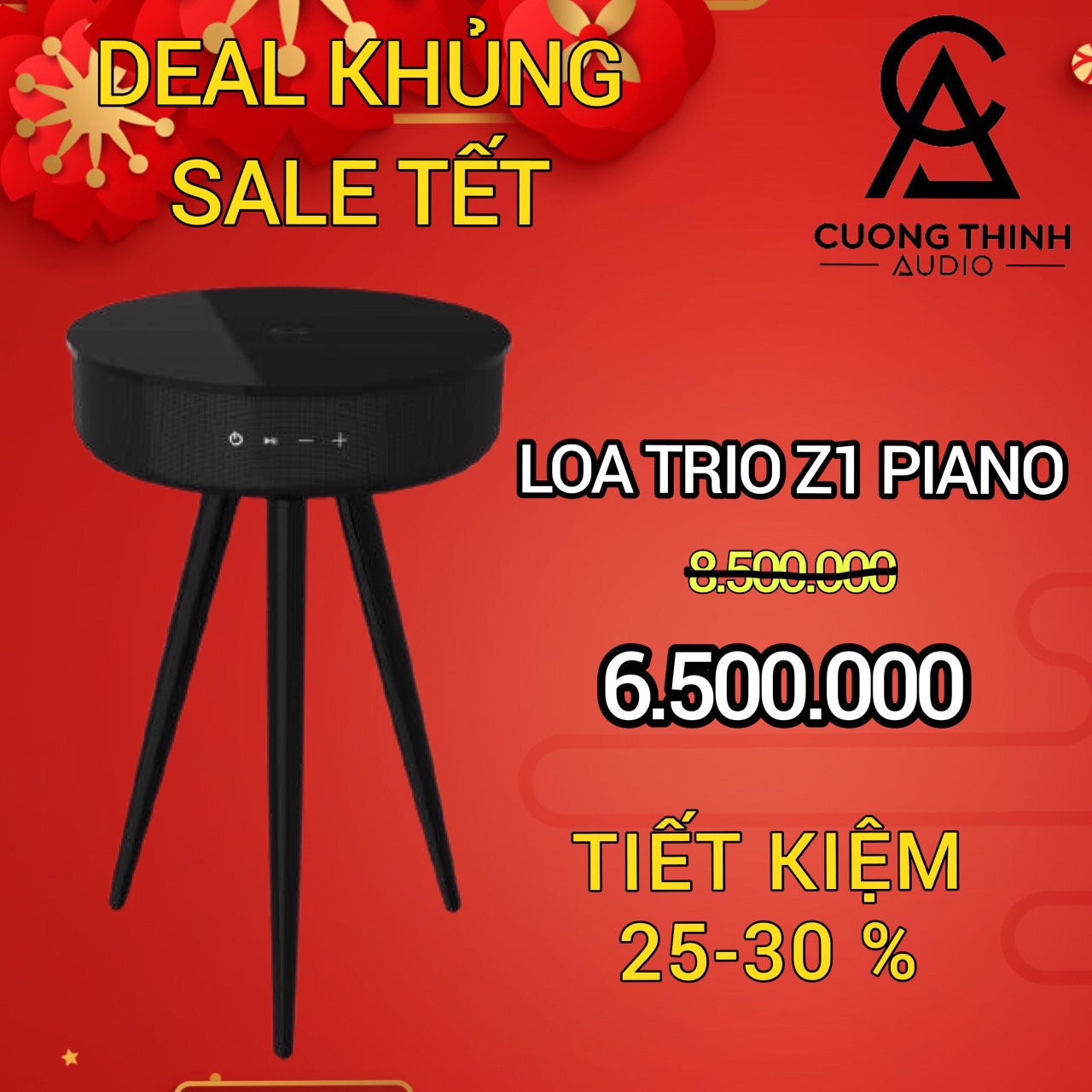 Loa bluetooth Trio Z1 Piano hàng chính hãng new 100%