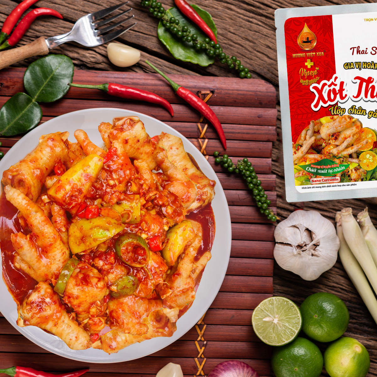 Gói Gia Vị Xốt Thái Vipep 82g