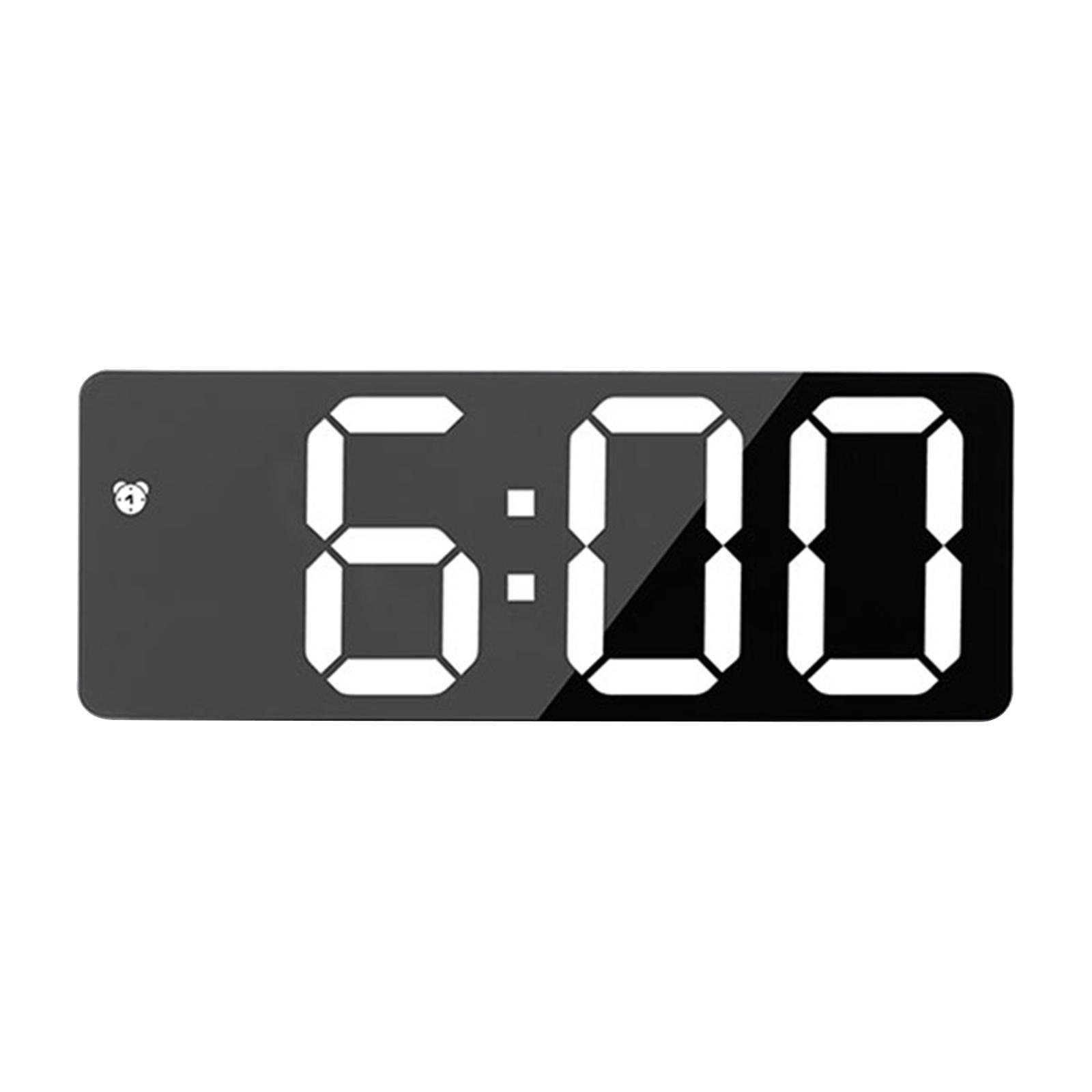 Clock Snooze Large Display Electronic Desktop