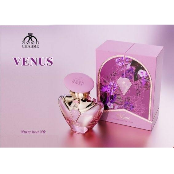 [LIMITED DATE 11/2025 CHIẾT KHẤU 40%] Nước Hoa Nữ Cao Cấp GOOD CHARME VENUS 50ml Lưu Hương Lâu Quý Tộc, Sang Trọng_Nước Hoa Chính Hãng